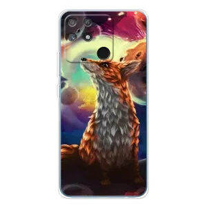 Чохли з картинкою Лисичка для Realme NARZO 80 Lite 4G (VPrint) (Лисичка в космосі)