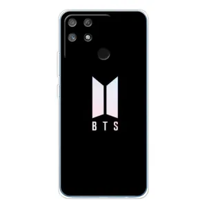 Чохли BTS для Realme NARZO 80 Lite 4G (AlphaPrint) (Лого BTS)