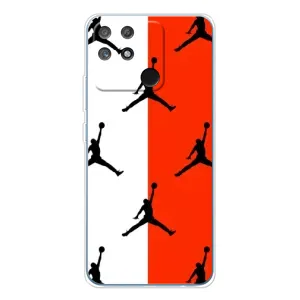 Чохли для Realme NARZO 80 Lite 4G - з картинкою JORDAN (AlphaPrint) (Лого Джордан)