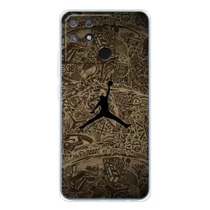 Чохли для Realme NARZO 80 Lite 4G - з картинкою JORDAN (AlphaPrint) (Logo Jordan)