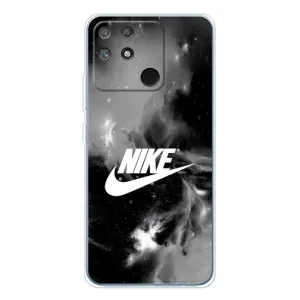 Чохол для Realme NARZO 80 Lite 4G - з принтом Найк (AlphaPrint) (Лого Найк)