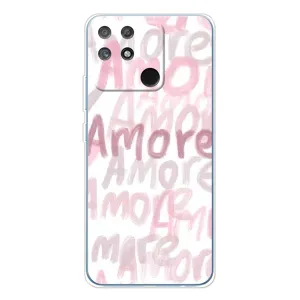 Чохол з розовим принтом для Realme NARZO 80 Lite 4G (Аморе любов)