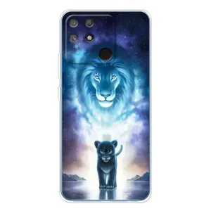 Чохол з картинкою ЛЕВ для Realme NARZO 80 Lite 4G (VPrint) (Маленький лев)