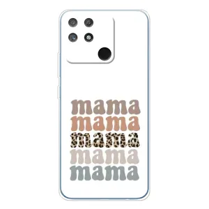 Чохли для мами на Realme NARZO 80 Lite 4G (Текстовий колаж мама)