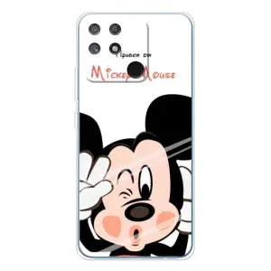 Эксклюзивный чехол для Realme NARZO 80 Lite 4G (AlphaPrint - Мультяшные) (Маус Микки)