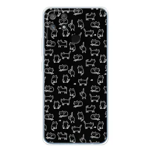 Чохол з принтом для Realme NARZO 80 Lite 4G (AlphaPrint) Модні коти (Маленькі котики)