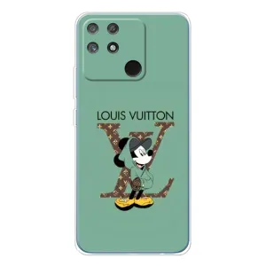 Чохли Луі Вітон для Realme NARZO 80 Lite 4G (AlphaPrint - LOUIS VUITTON) (Міккі Маус LV)
