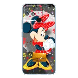 Чехол Disney Mouse Realme NARZO 80 Lite 4G (PREMIUMPrint) (Minni с бантиком)