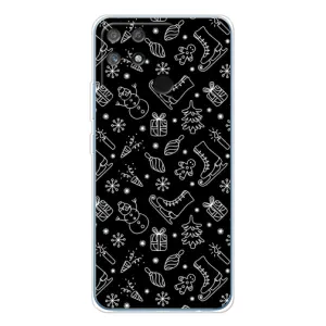 Новорічні, Святкові Чохли для Realme NARZO 80 Lite 4G - 2024 год (Новорічний фон)
