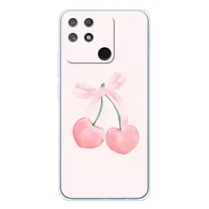 Чохол з розовим принтом для Realme NARZO 80 Lite 4G (Рожеві вишні)