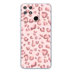 Чохол з розовим принтом для Realme NARZO 80 Lite 4G (Рожевий леопард)