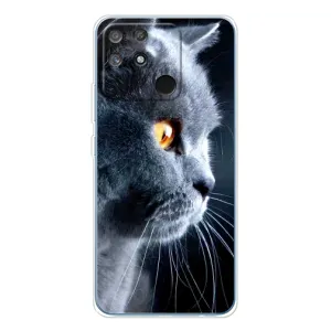 Чохли з Котиками для Realme NARZO 80 Lite 4G (VPrint) (Сірий Кіт)