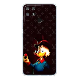 Чехли для Realme NARZO 80 Lite 4G - Скрудж МакДак Louis Vuitton (PREMIUMPrint) (Скрудж з ботліантом)