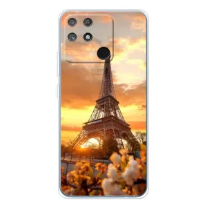 Чохол Ейфелева Вежа Realme NARZO 80 Lite 4G - (AlphaPrint) (Сонячня вежа)