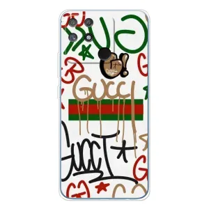 Бренднові Чохли для Realme NARZO 80 Lite 4G - (PREMIUMPrint) (Стиль GUUCI)