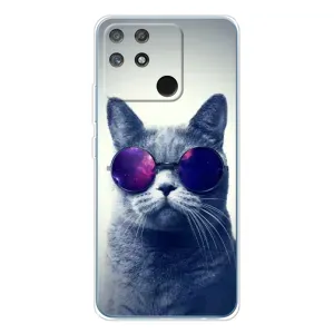 Чохол з принтом для Realme NARZO 80 Lite 4G (AlphaPrint) Модні коти (Стильний кіт)