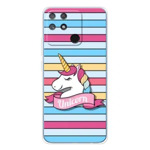 Чохол для Нарзо 80 Лайт 4Джі - (Єдинорожки - Новинки) (AlphaPrint) (Unicorn)