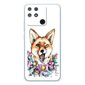 Чохли з картинкою Лисичка для Realme NARZO 80 Lite 4G (VPrint) (Весела лисичка)