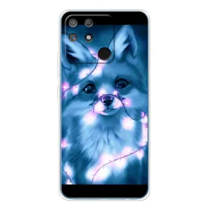 Чохли з картинкою Лисичка для Realme NARZO 80 Lite 4G (VPrint) (Яскрава лисичка)