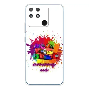 Чохли Амонг Ас для Realme NARZO 80 Lite 4G (AlphaPrint) (Яскравий АмонгАс)