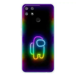 Чохли Амонг Ас для Realme NARZO 80 Lite 4G (AlphaPrint) (Яскравий скін)