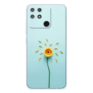 Чохли з квітами для Realme NARZO 80 Lite 4G (VPrint) (Жовта квітка)