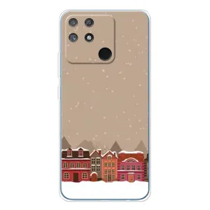 Новорічні, Святкові Чохли для Realme NARZO 80 Lite 4G - 2024 год (Зимове місто)