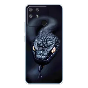 Чохол з картинкою 'Хижаки' для Realme NARZO 80 Lite 4G (Чорна змія)