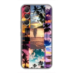 Силиконовый чехол с КАРТИНКАМИ лето для RealMe Narzo 80 Lite 5G (AlphaPrint) (Летний отпуск)