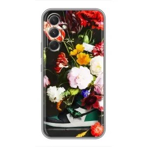 Бренднові Чохли для RealMe Narzo 80 Lite 5G - (PREMIUMPrint) (Nike цветы)