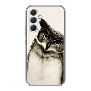 Чохол з пташками на RealMe Narzo 80 Lite 5G (VPrint) (Сова)