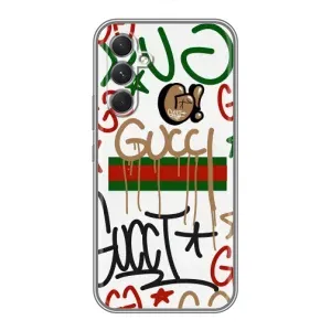 Бренднові Чохли для RealMe Narzo 80 Lite 5G - (PREMIUMPrint) (Стиль GUUCI)