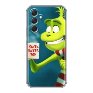 Різдвяні Чохли для RealMe Narzo 80 Lite 5G (VPrint) (Зелений Грінч)