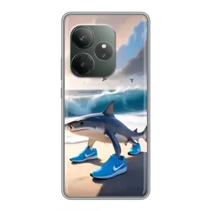 Чехол с мемом Тралалело тралала на RealMe Narzo 90