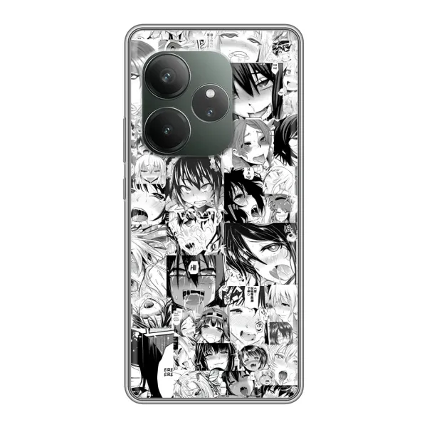 Чехол с принтом «Ahegao manga» для RealMe Neo7 Чехол с принтом «Ahegao manga» для RealMe Neo7