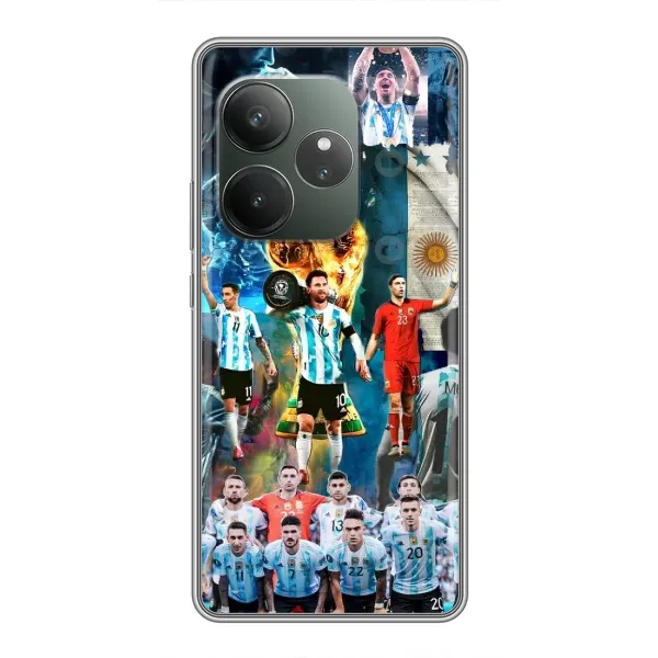 Чехол с принтом «Аргентина Месси» для RealMe Neo7 Чехол с принтом «Аргентина Месси» для RealMe Neo7