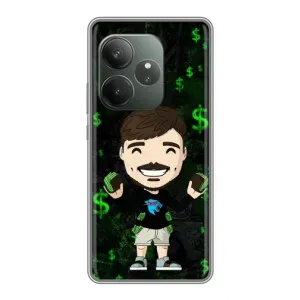 Чехол с принтом «Блогер Beast» для RealMe Neo7