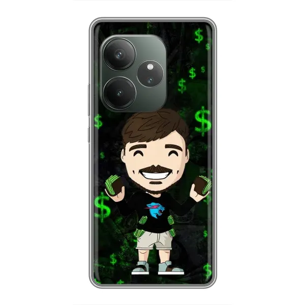 Чехол с принтом «Блогер Beast» для RealMe Neo7