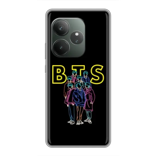 Чехол с принтом «BTS стайл» для RealMe Neo7 Чехол с принтом «BTS стайл» для RealMe Neo7