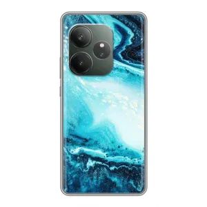 Мраморный чехол на RealMe Neo7 (VPrint)