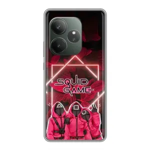 Чехол Гра в кальмара для RealMe Neo7