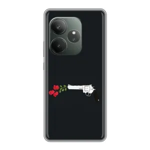 Чехлы (ART) Цветы на RealMe Neo7 (VPrint) (Неожиданные цветы)