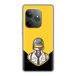 Чехол с принтом «Пабг в шлеме» для RealMe Neo7