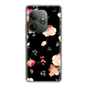 Чехлы с Цветами для RealMe Neo7 (VPrint) (Розочки)