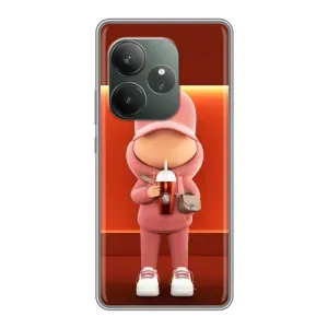 Чехол с принтом «С Кофе» для RealMe Neo7