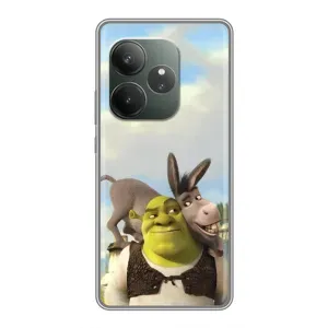 Чехол с мультфильмом Шрек на RealMe Neo7