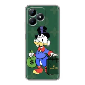Чехлы для Realme Note 50 - Скрудж МакДак Louis Vuitton (PREMIUMPrint) (Богатая Утка)