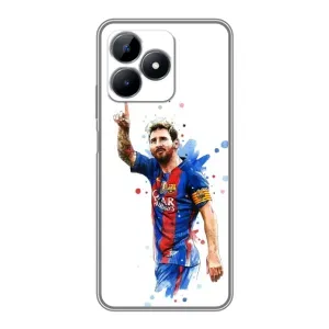 Чехлы Месси для Realme Note 50 (AlphaPrint) (Лео Месси)