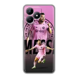 Чехлы для Реалми Ноут 50 - Лео Месси Маями (Messi Miami)