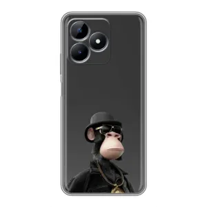 Чехлы с Обезьянами NFT для Realme Note 50 (AlphaPrint) (Обезьяна NFT)